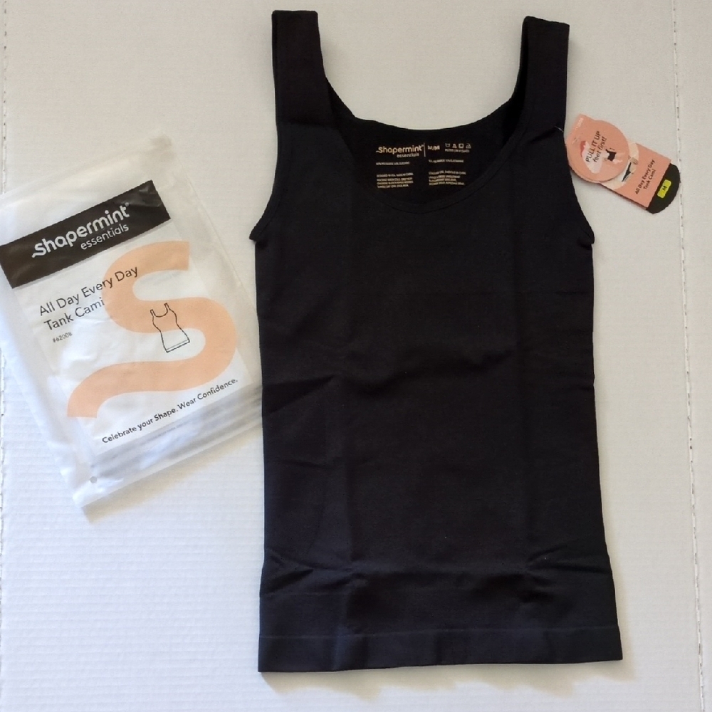Shapermint Black Tank Top